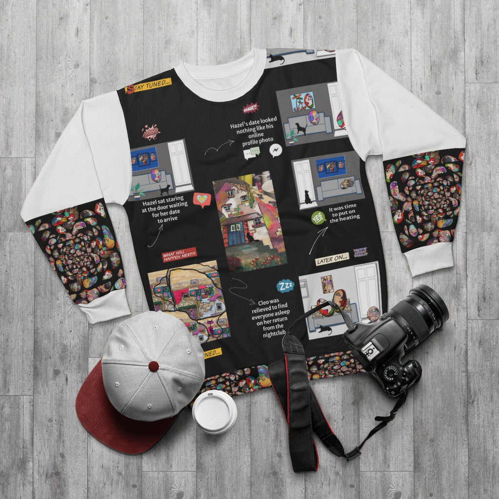 AOP Unisex Sweatshirt PEBBLE STORYTIME