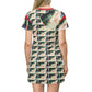T-Shirt Dress (AOP) VINTAGE LONDON