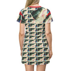 T-Shirt Dress (AOP) VINTAGE LONDON
