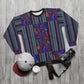 AOP Unisex Sweatshirt STRIPES & FRACTALS