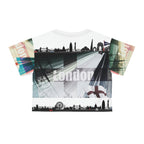 Crop Tee (AOP) VINTAGE LONDON