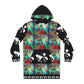 Women's Hoodie Dress (AOP) ROSES ARE RED