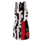 Women's Cut & Sew Racerback Dress WORDLY RED