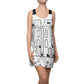 Women's Cut & Sew Racerback Dress BLACK CAT