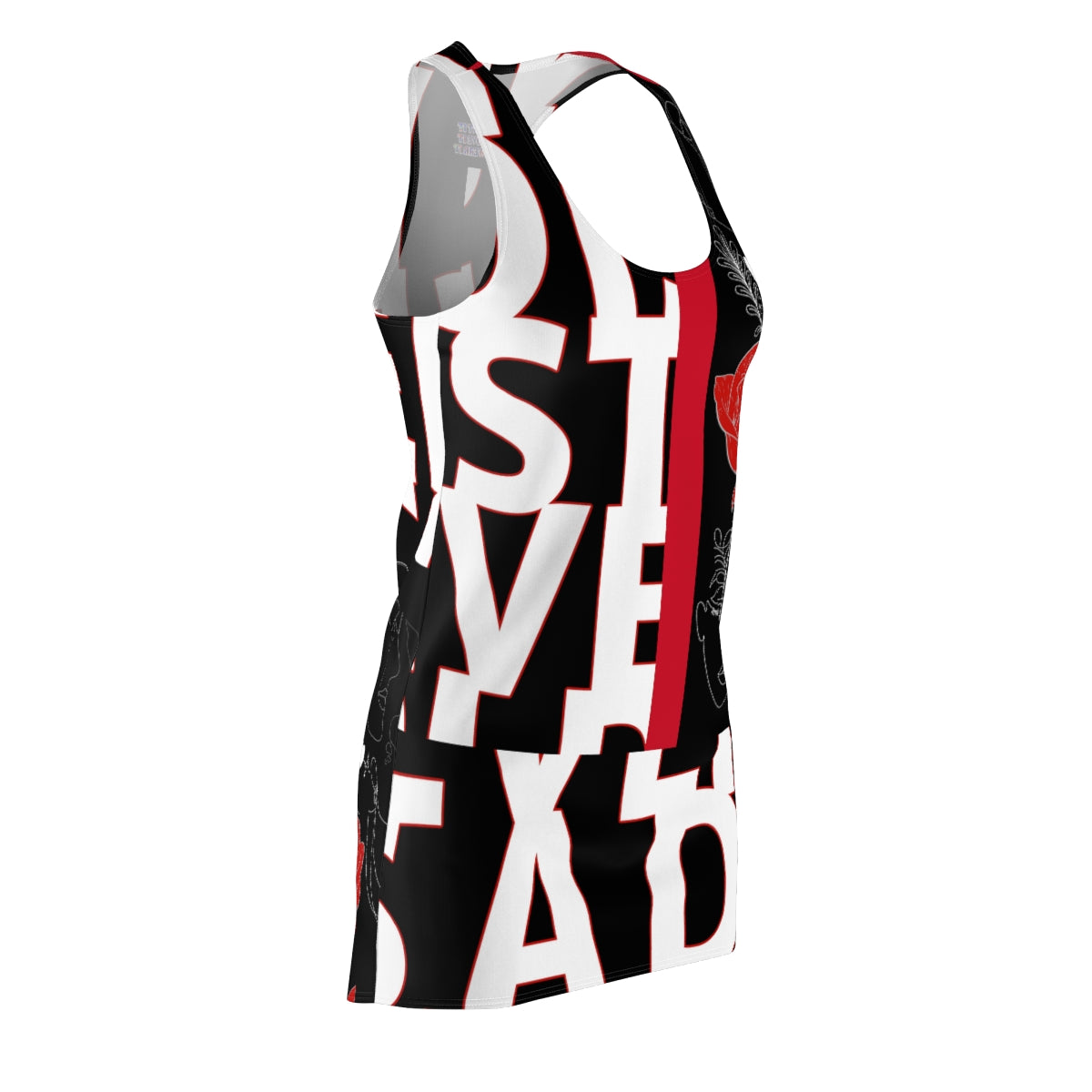 Women's Cut & Sew Racerback Dress WORDLY RED