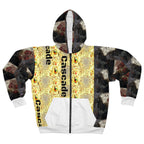 AOP Unisex Zip Hoodie CASCADE
