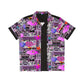 Men's Hawaiian Shirt (AOP) LOVE WINS IN PINK