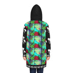 Women's Hoodie Dress (AOP) ROSES ARE RED