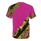Unisex AOP Cut & Sew Tee REGALLY PINK