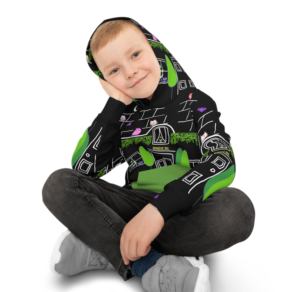Children's Hoodie OWL HOUSE