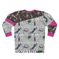 AOP Unisex Sweatshirt WILDLIFE & DOODLES