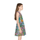 Girls' Sleeveless Sundress (AOP) CUBA FLOWERS