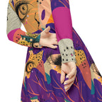 Women's Long Sleeve Dance Dress (AOP)  BAILEY