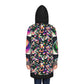 Women's Hoodie Dress (AOP) CHECKERED MOON