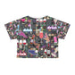 AOP Crop Tee DRINKS