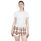 Women's Relaxed Shorts (AOP) PEBBLE ART RELAXATION