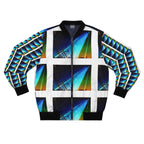 Men's AOP Bomber Jacket BLUE LONDON