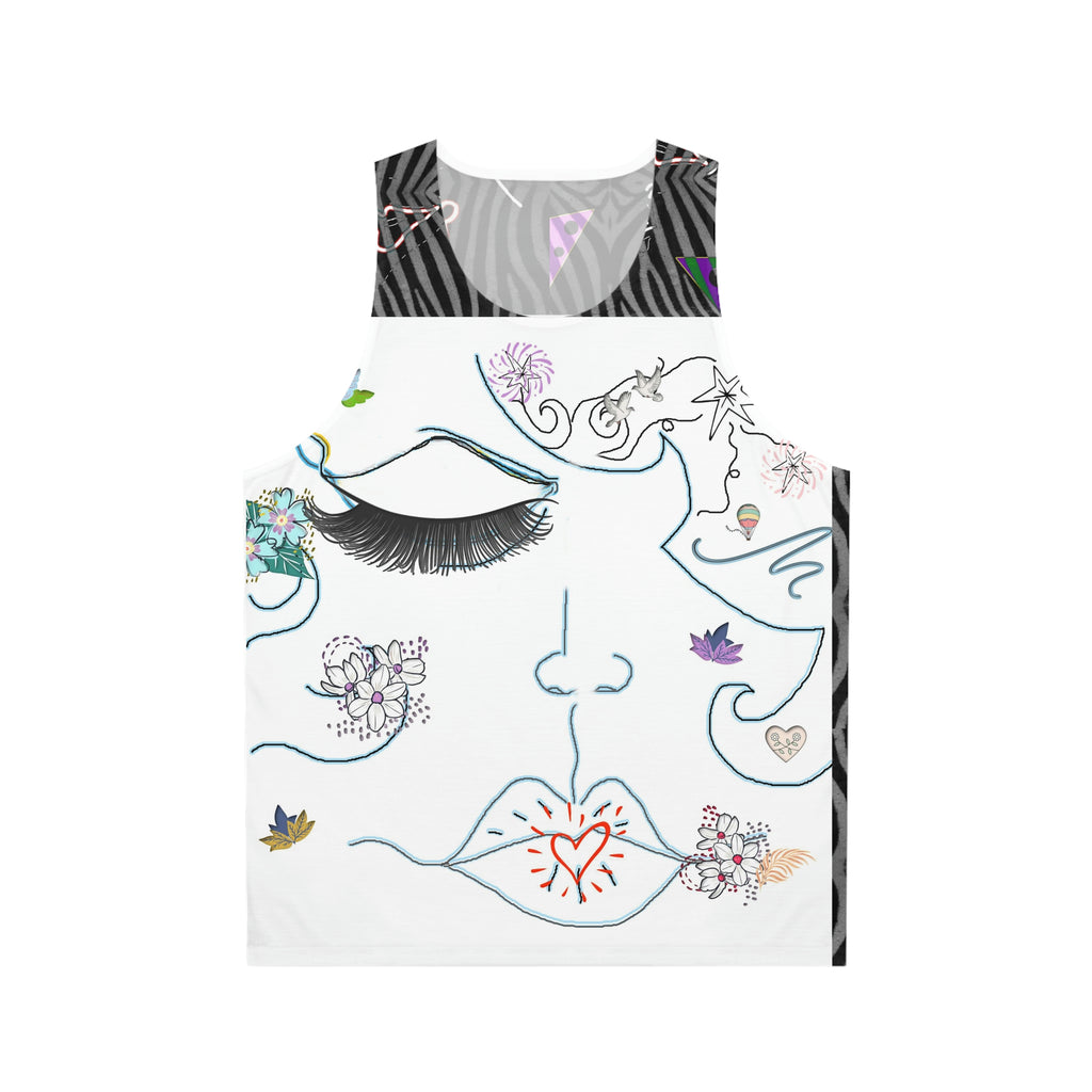 Unisex Tank Top (AOP) WILLOW DOODLES