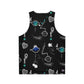 Unisex Tank Top (AOP) FACE DOODLES 4 U