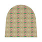 Baby Beanie PINK FLOWER FRACTAL
