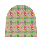 Baby Beanie PINK FLOWER FRACTAL