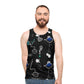 Unisex Tank Top (AOP) FACE DOODLES 4 U