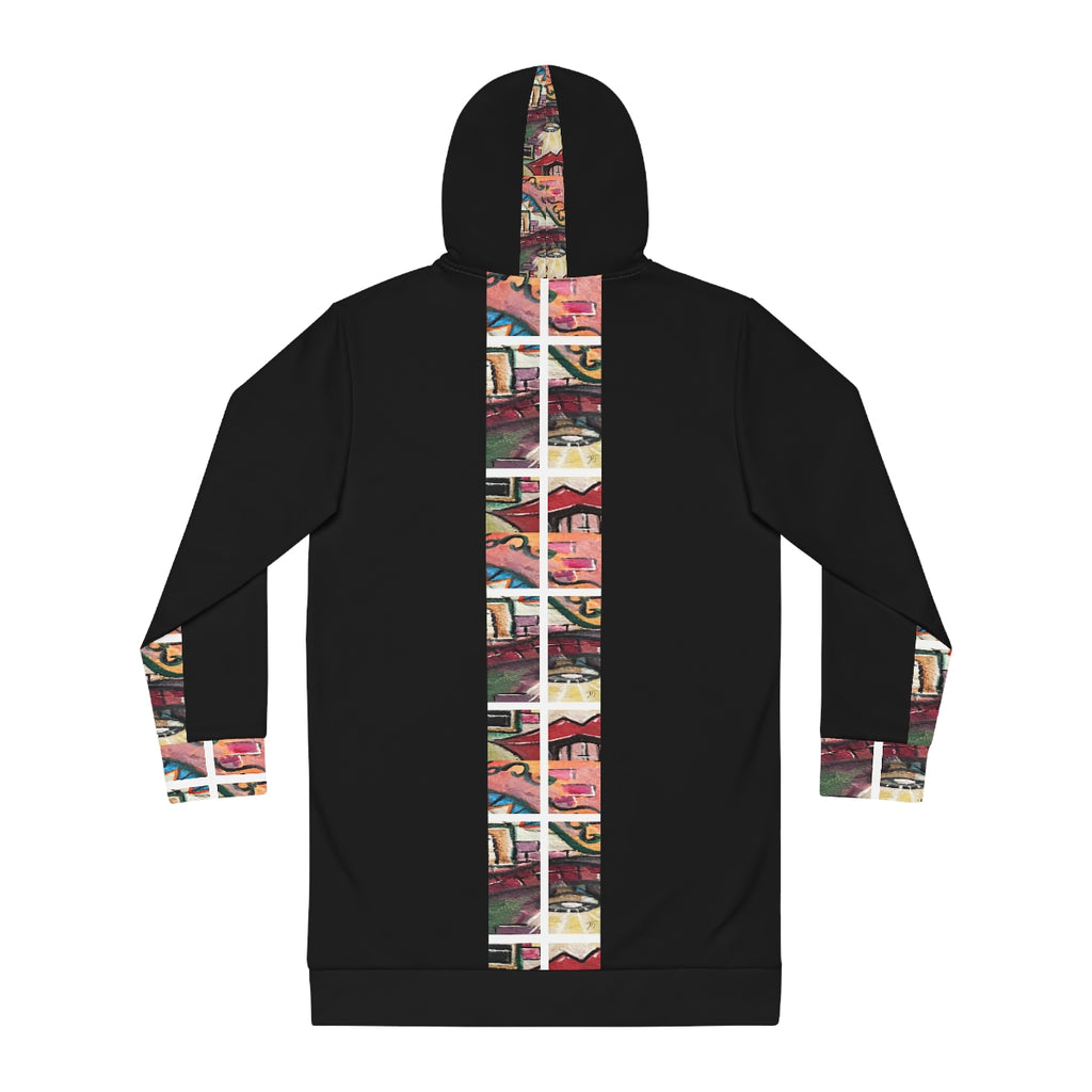 Women's Hoodie Dress (AOP) ARTFUL LITE