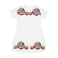 All Over Print T-Shirt Dress PEBBLE ART