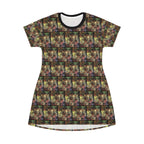 All Over Print T-Shirt Dress ENIGMA