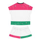 Women's Short Pajama Set (AOP) SWALLOWS
