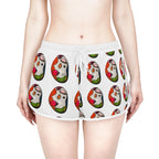 Women's Relaxed Shorts (AOP) PEBBLE ART RELAXATION