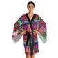 Long Sleeve Kimono Robe PINK FUSION