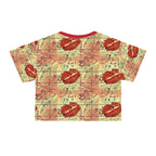 AOP Crop Tee LOVE 4 MUSIC