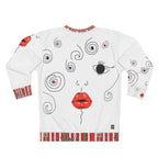 AOP Unisex Sweatshirt KISS & STRIPES