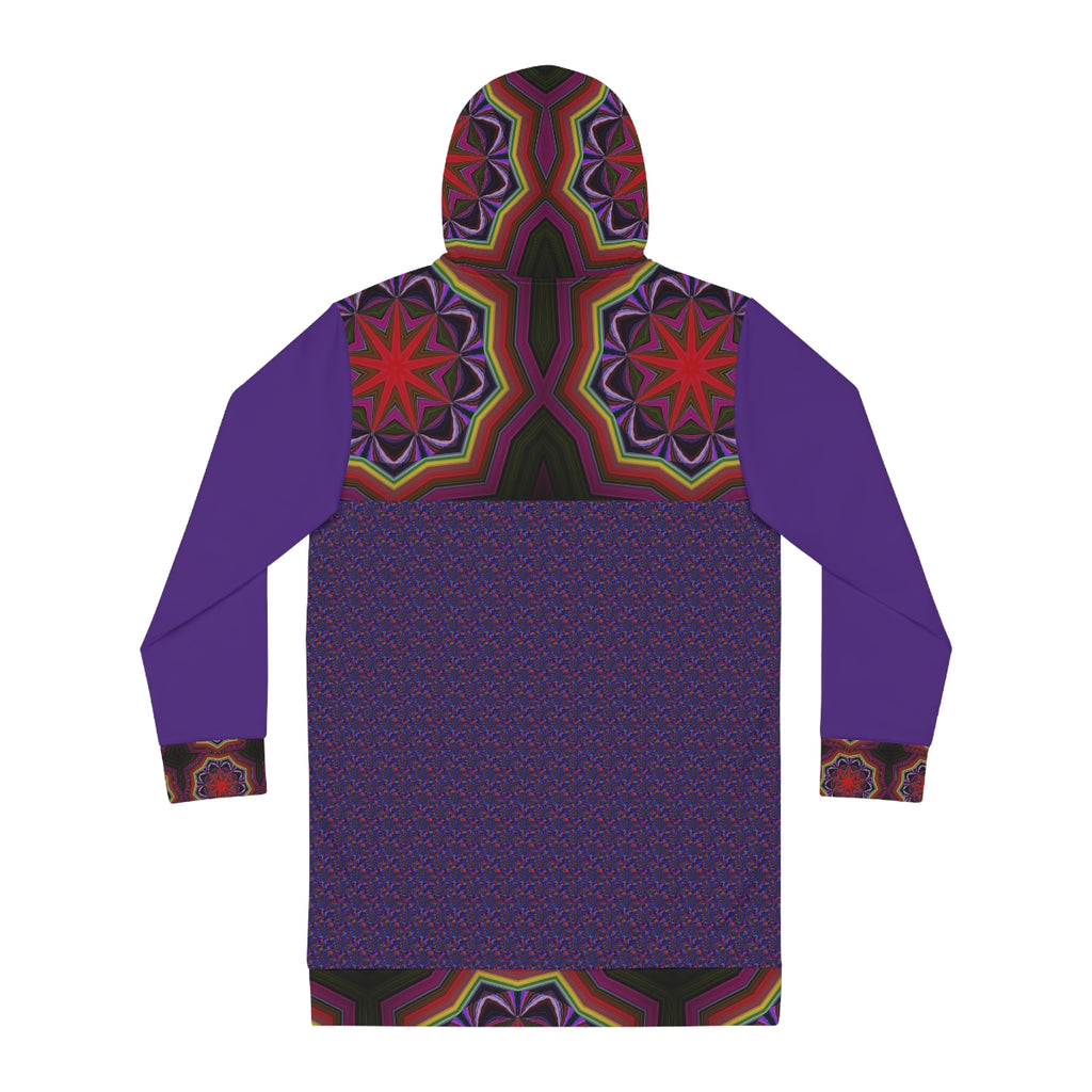 Women's Hoodie Dress (AOP) PURPLE DREAM