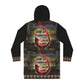 Women's Hoodie Dress (AOP) RED WINE