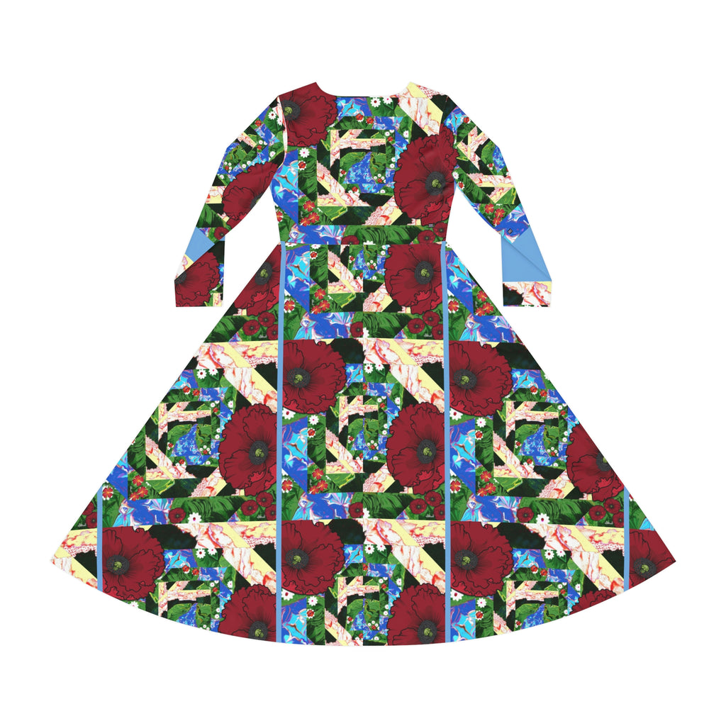 Women's Long Sleeve Dance Dress LUCIE