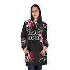 Women's Hoodie Dress (AOP) Black lives Matter
