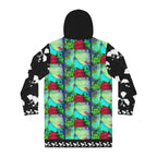 Women's Hoodie Dress (AOP) ROSES ARE RED