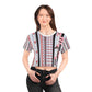 AOP Crop Tee HEART