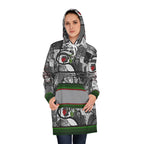 Women's Hoodie Dress (AOP) ROSE & GREEN