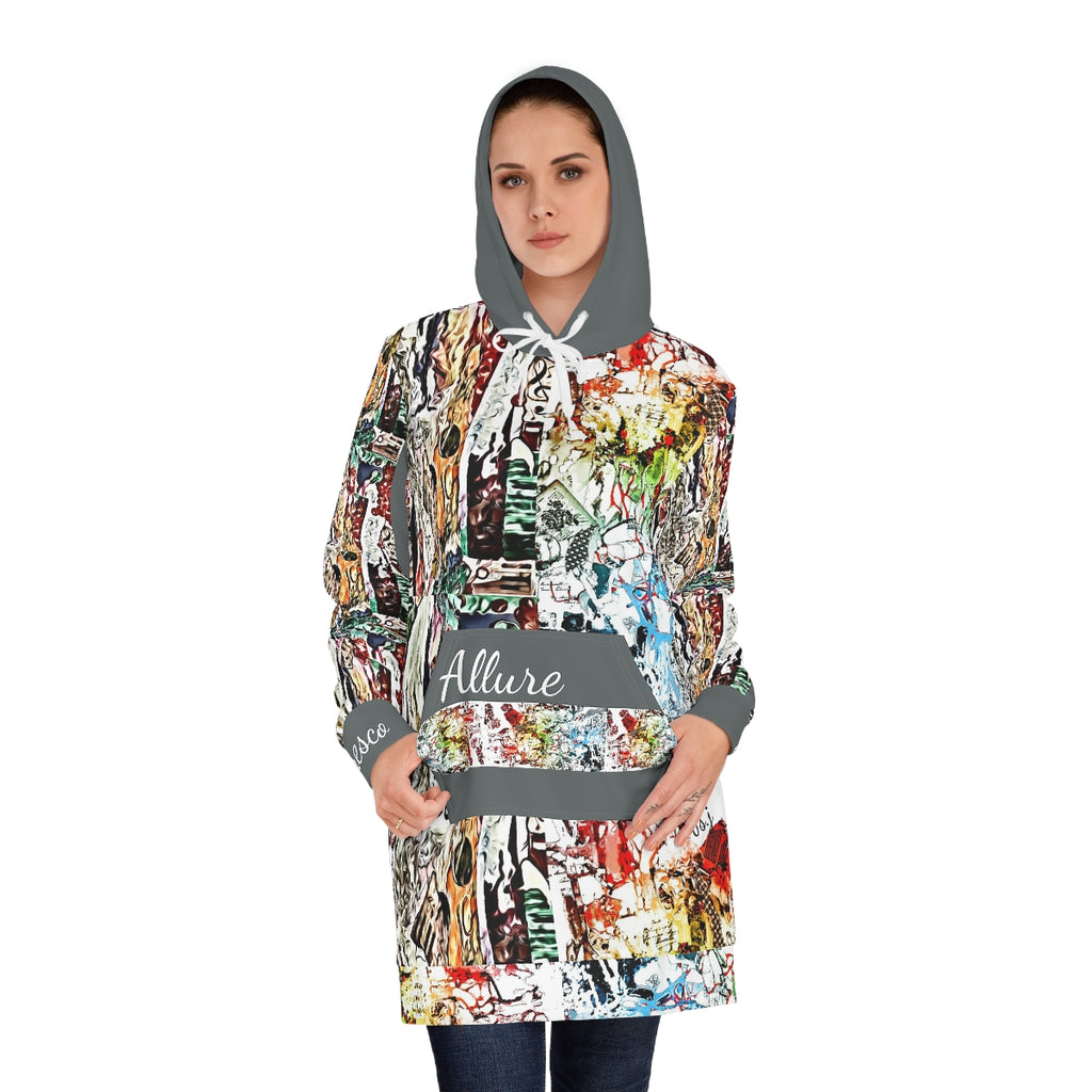 Women's Hoodie Dress (AOP) ALLURE ALFRESCO