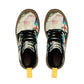 WOMEN'S CANVAS BOOTS (AOP) VINTAGE LONDON