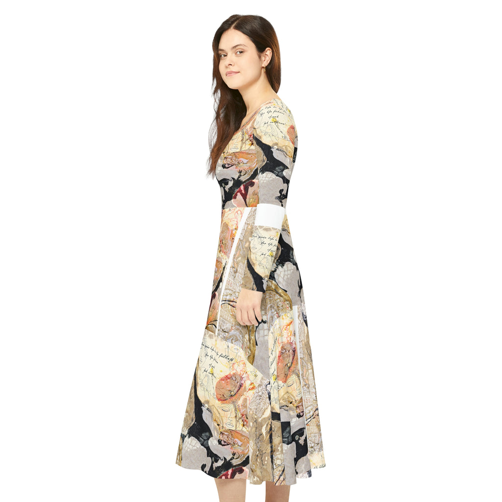 Women's Long Sleeve Dance Dress QUINN