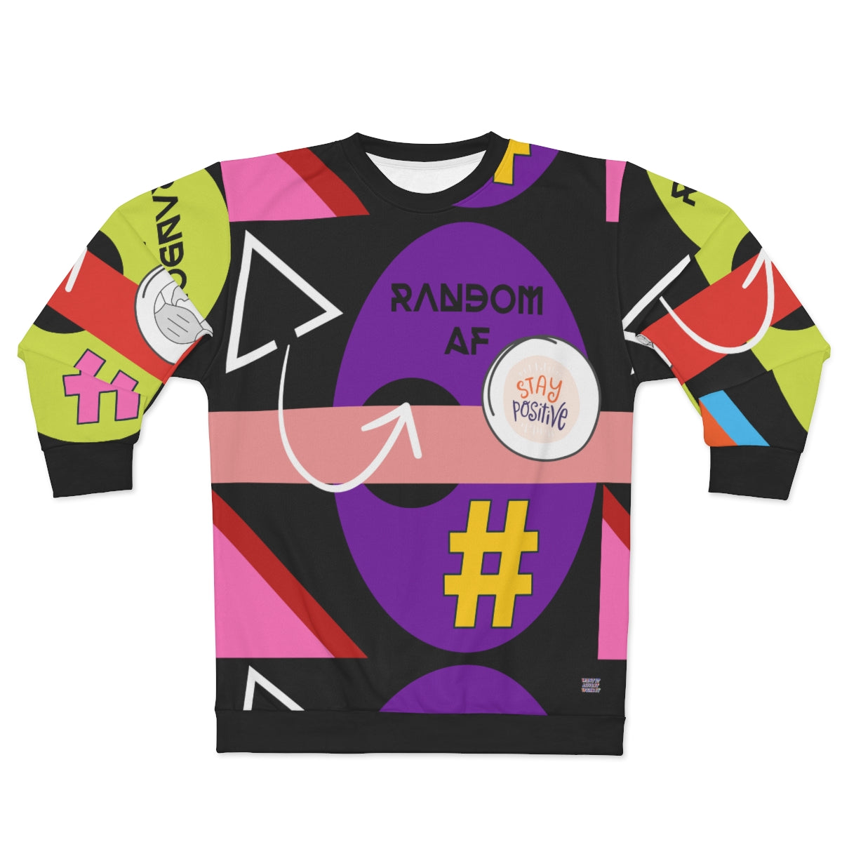 AOP Unisex Sweatshirt RANDOM AF