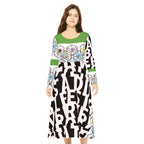 Women's Long Sleeve Dance Dress DARCEY