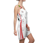 Women's Cut & Sew Racerback Dress KISS & STRIPES