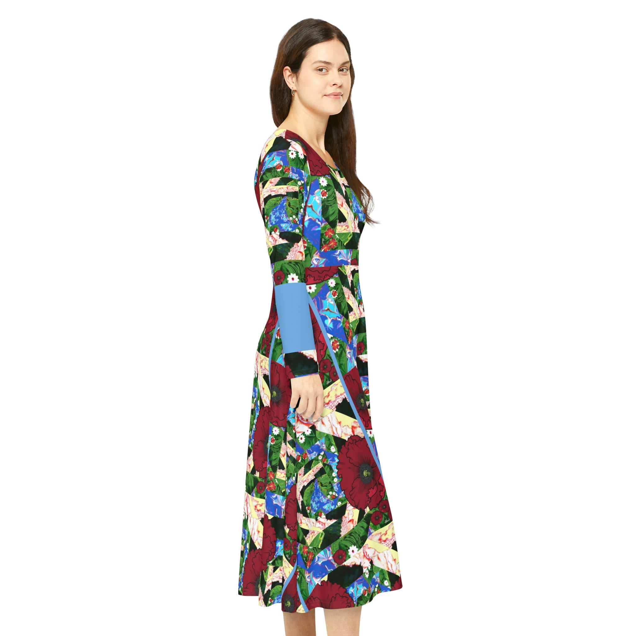 Women's Long Sleeve Dance Dress LUCIE