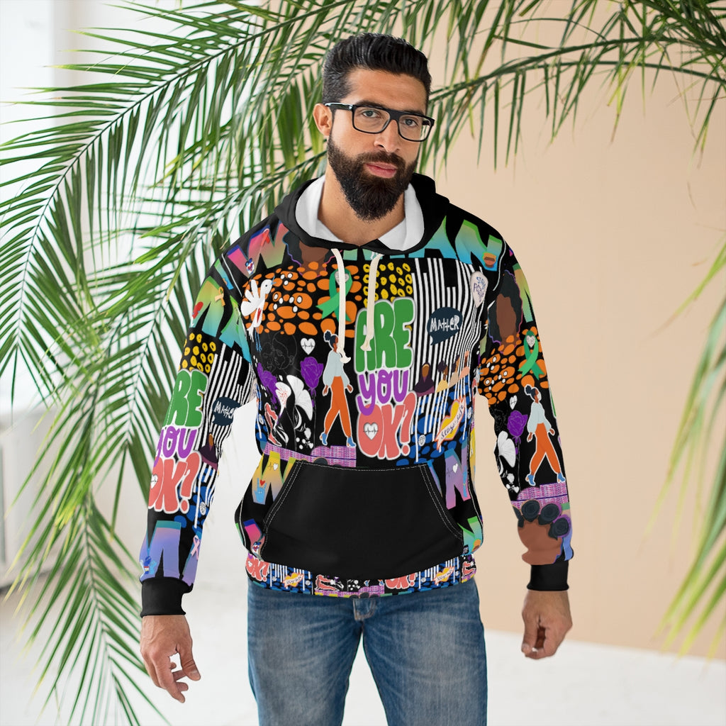AOP Unisex Pullover Hoodie WOMAN
