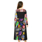 Women's Long Sleeve Dance Dress SASSY